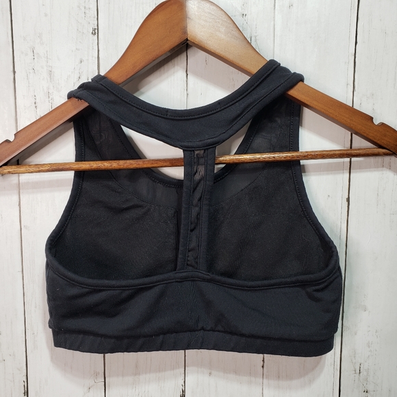 Solow X Daniella Clarke Black Racerback Bra Top S - Picture 2 of 3